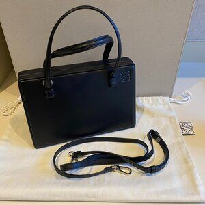 LOEWE Postal Box Leather bag